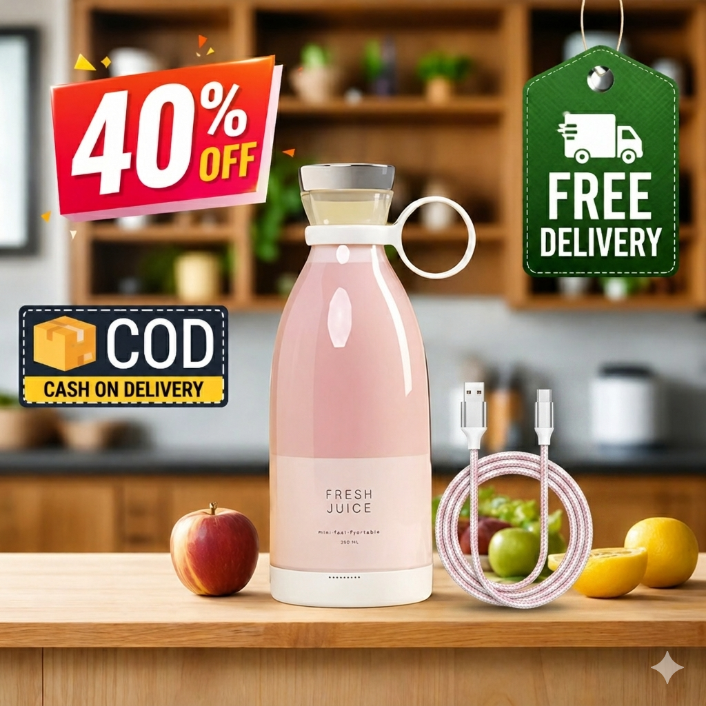 Mini Bottle Shape Juicer Mixer